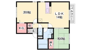 パルティーダ C棟の物件間取画像